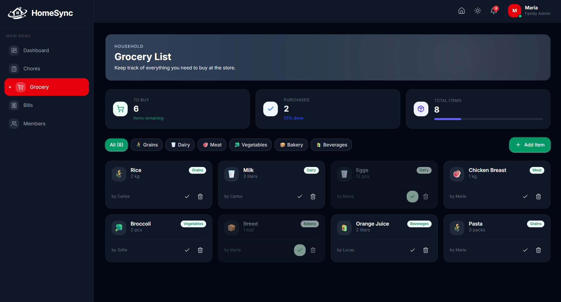 HomeSync screenshot 3