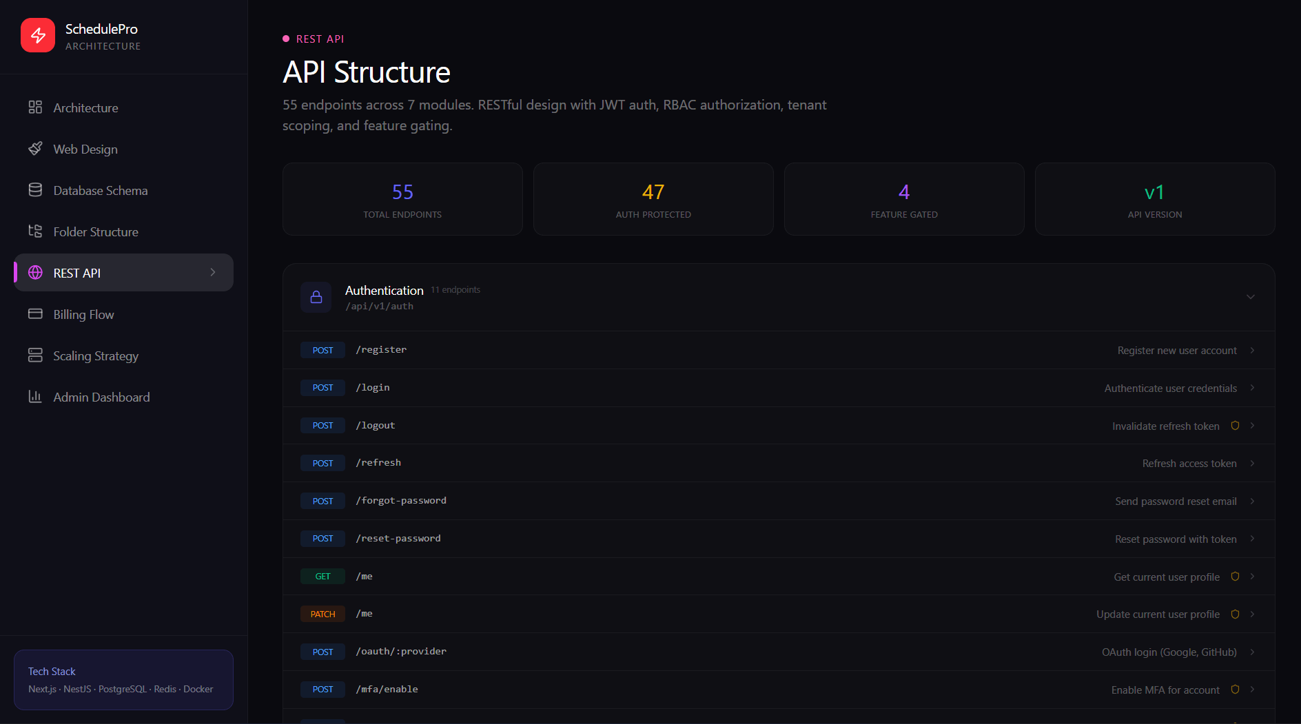 Multi-Tenant SaaS Platform screenshot 5