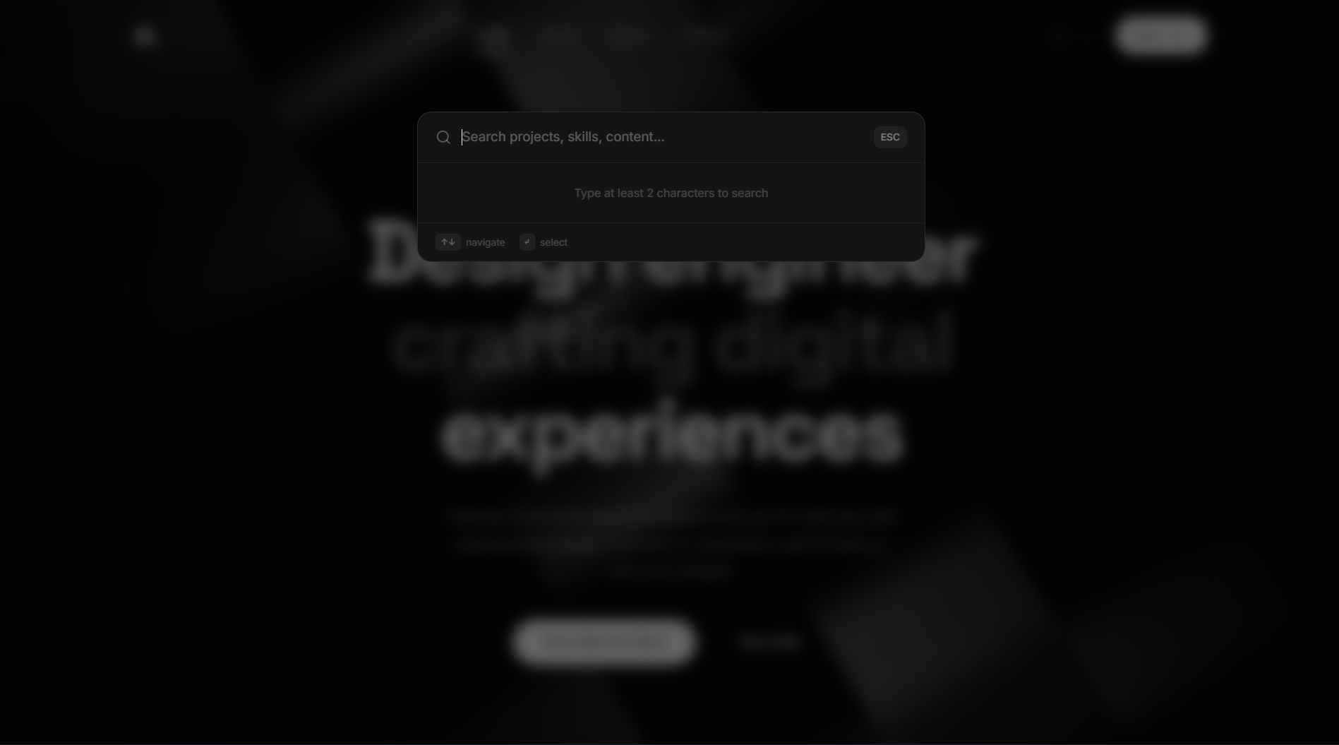 Personal Portfolio Website screenshot 5