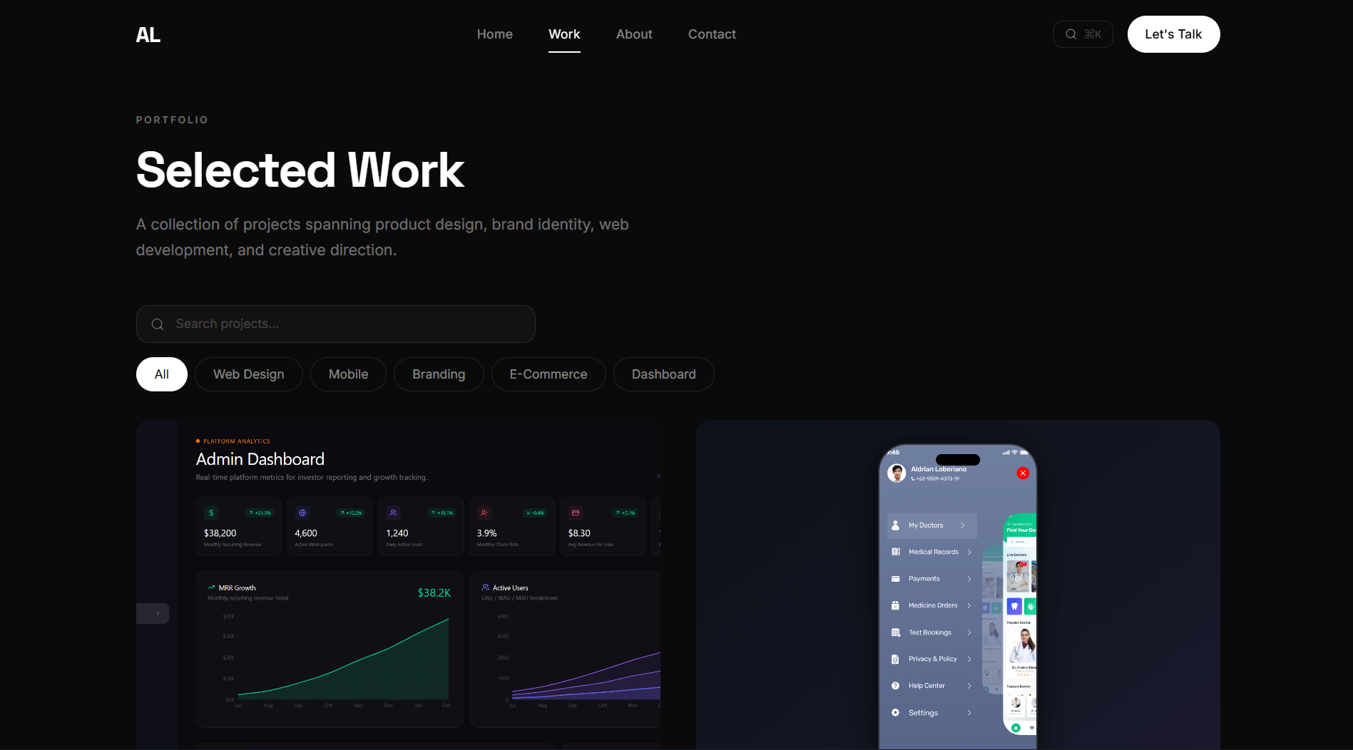 Personal Portfolio Website screenshot 3